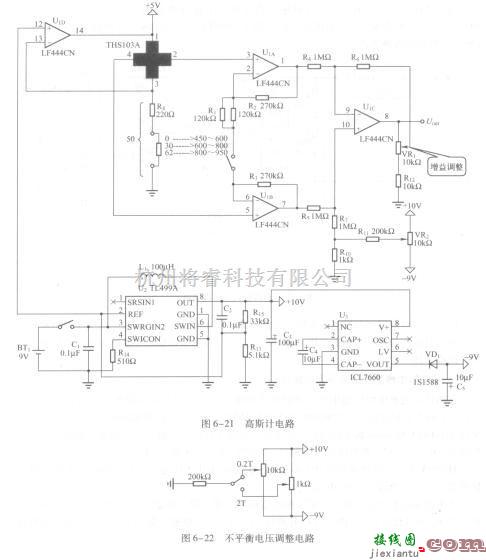 霍尔传感器中的基于霍尔传感器的通用型高斯计  第1张