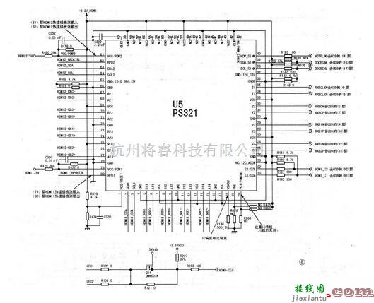 集成电路构成的信号产生中的液晶信号板电路设计与原理详解电路图  第8张