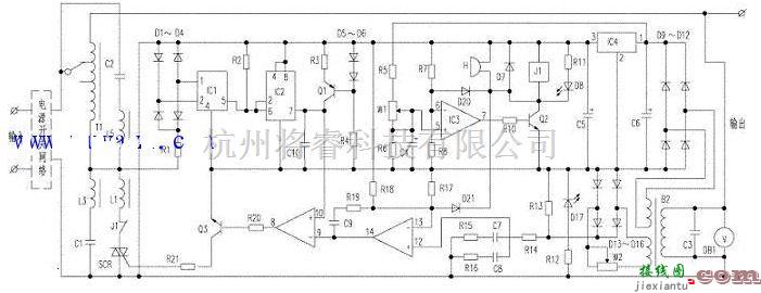 开关稳压电源中的10KW交流稳压电源电路  第1张