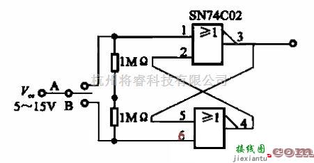 数字电路中的锁存门电路  第1张