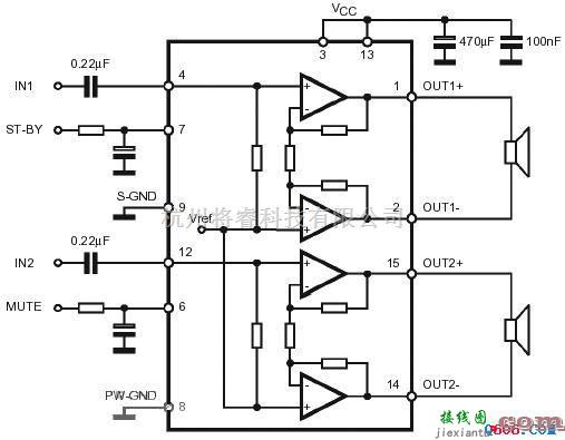 超声波传感器中的一款单稳式超声波接收器电路图  第1张