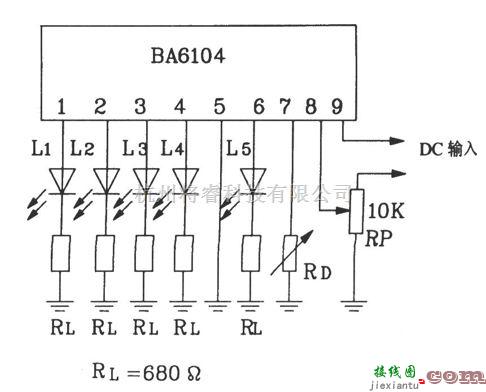 LED电路中的LED电平表驱动集成电路  第1张