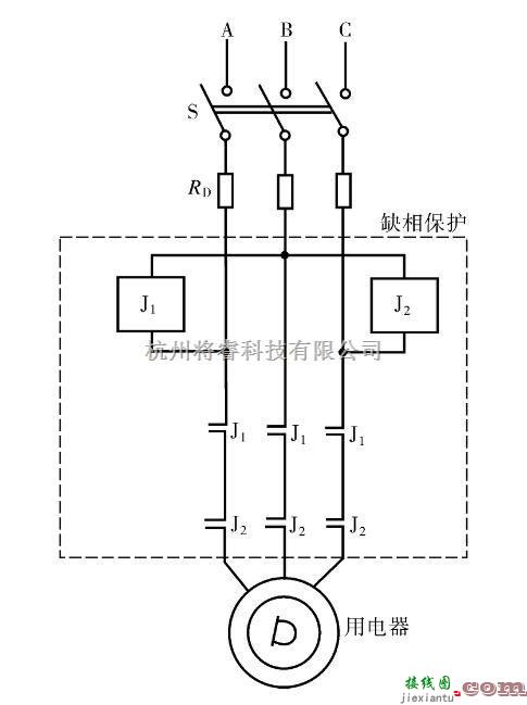 电源电路中的简单有效的电源缺相保护电路  第1张