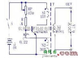 逆变电源中的220V逆变电源电路图  第1张