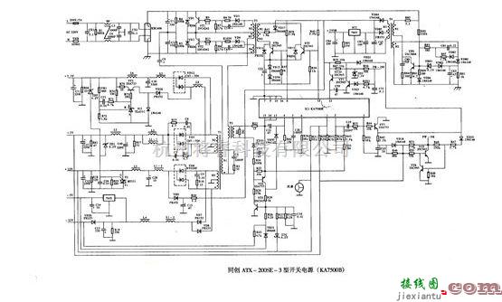 开关稳压电源中的ATX-200SE-3型开关电源  第1张