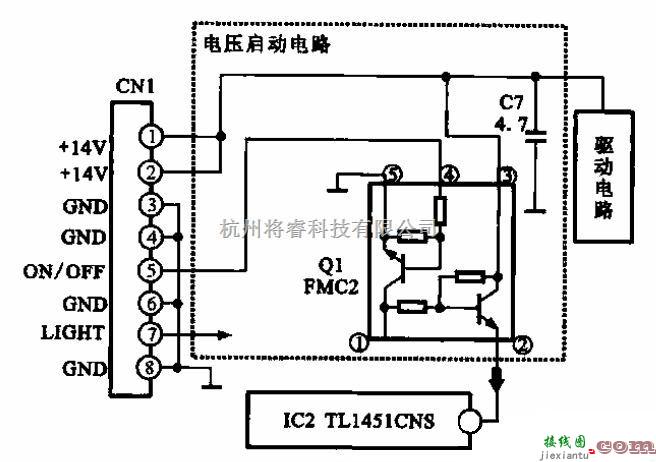 电源电路中的逆变器的电压启动电路  第1张