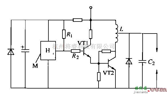 汽车电路图中的霍尔汽车点火器电路  第1张