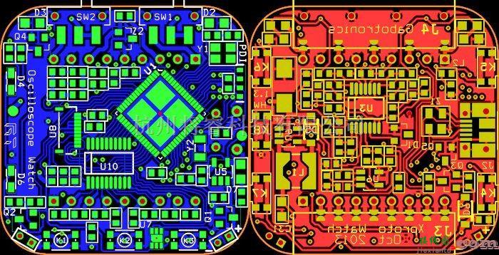 仪器仪表中的鬼才工程师之腕带示波器设计电路图  第5张