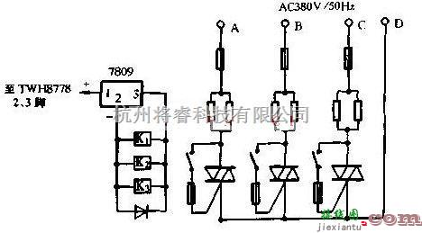 电源电路中的三相交流电供电的大型电孵器电路  第1张