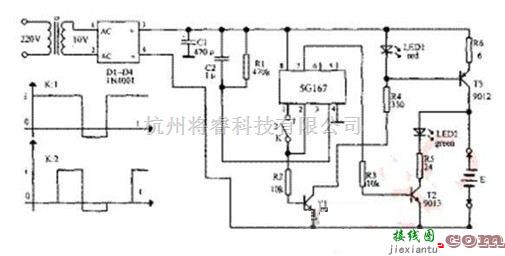 充电电路中的一款具有恒流充/放电功能的充电电路图  第1张