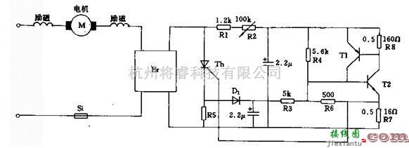 电机控制专区中的电动机的全波转速控制电路  第1张