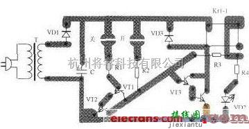 开关电路中的简单的模拟触控开关电路图  第3张