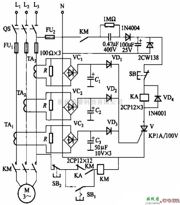 电机控制专区中的电动机的过电流保护电路  第1张