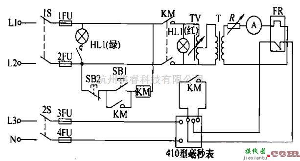 仪器仪表中的常用的热继电器检测仪电路图  第1张