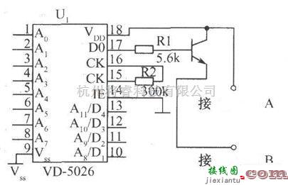 激光器件中的利用激光电筒的编码数据发送电路  第1张