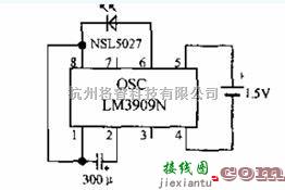 控制电路中的1.5V或3V指示灯电路及其工作原理  第1张