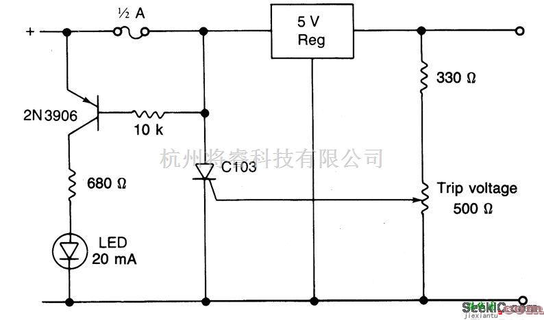 保护电路中的电源保护电路
  第1张