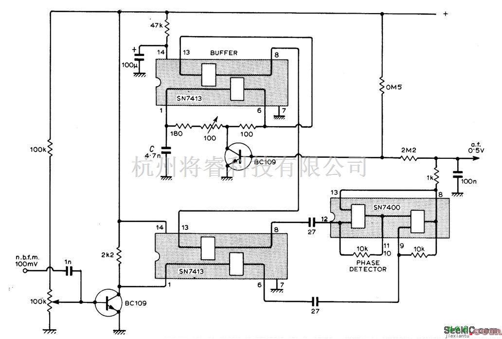 基础电路中的窄带解调器
  第1张