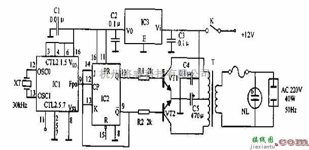 电源电路中的家用DC-AC变换器电路  第1张