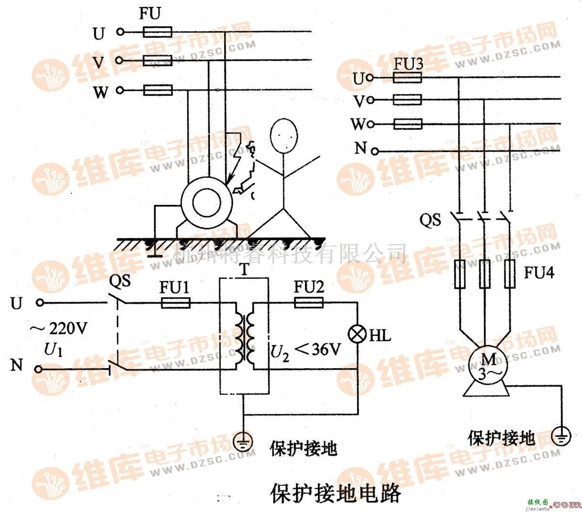 保护电路中的保护接地电路  第1张