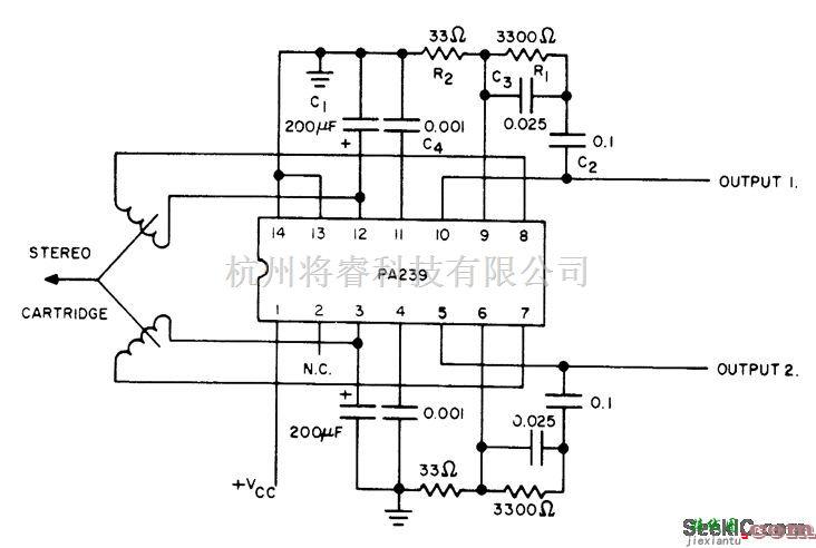 线性放大电路中的磁墨盒前置放大器  第1张