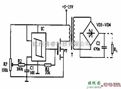 电源电路中的小功率电源变换器电路  第1张