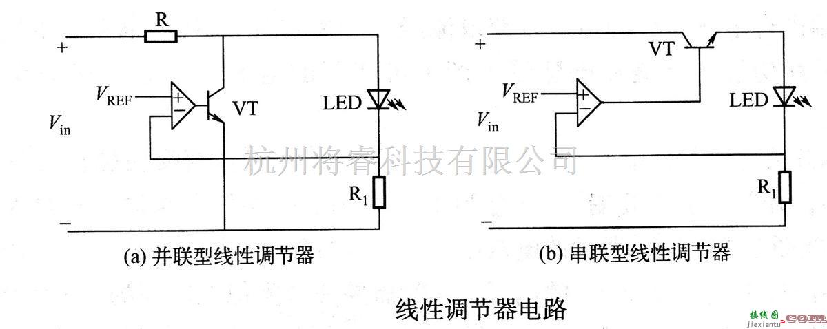 LED电路中的线性调节器电路  第1张