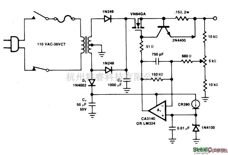 充电电路中的14V,4A电池充电器/电源
  第1张