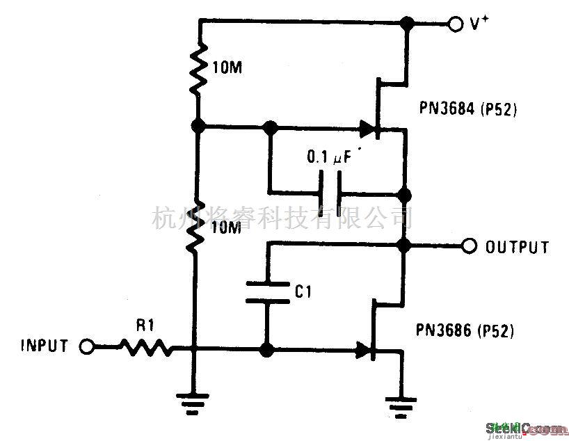 基础电路中的结型场效应管交流耦合积分器  第1张