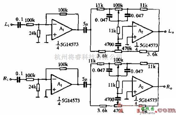 语音电路中的实用音调控制电路  第1张
