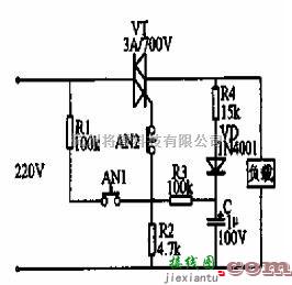 开关电路中的停电自锁开关电路  第1张