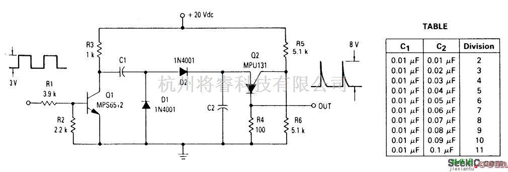 基础电路中的低频分频器电路  第1张