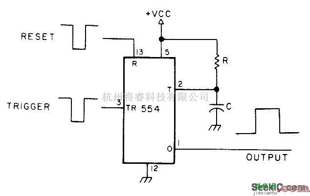 基础电路中的554单稳电路  第1张