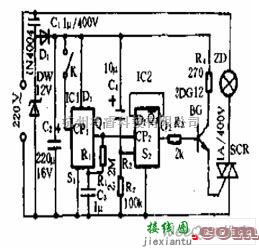 控制电路中的自动识别开关节电器电路  第1张