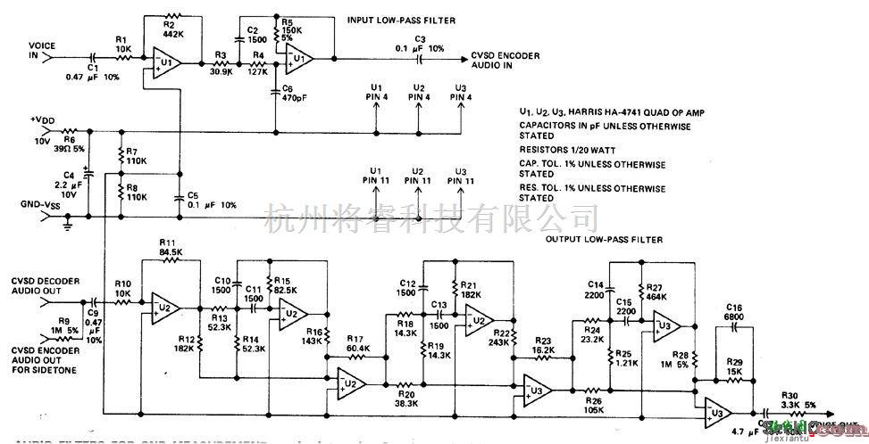 音频电路中的SNR测量的音频过滤器  第1张
