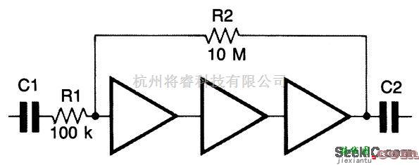 线性放大电路中的CMOS转换器的线性放大器  第1张