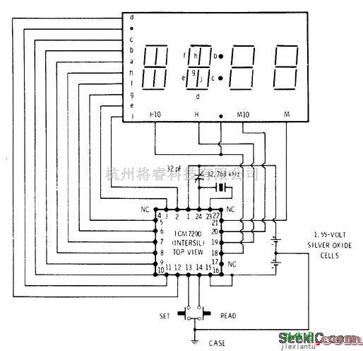 数字手表电路  第1张