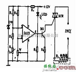 控制电路中的电热毯恒温器电路  第1张