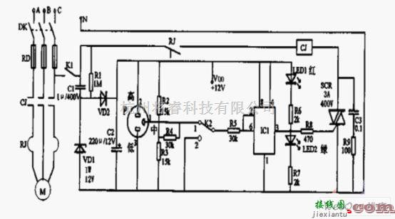 自动控制中的无塔增压供水自动控制电路图  第1张