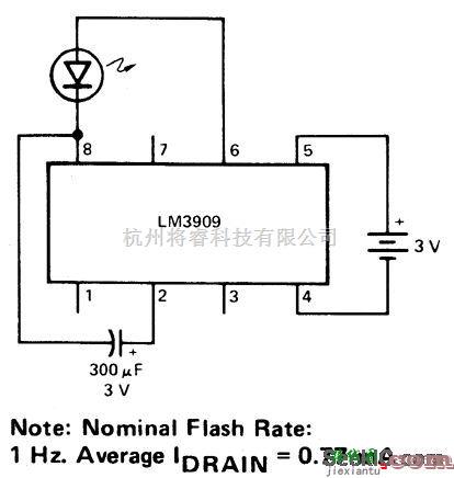 电源电路中的3V闪光电路  第1张