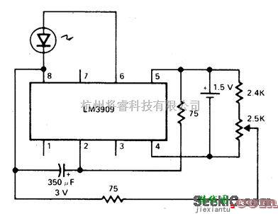 电源电路中的变量闪光电路  第1张