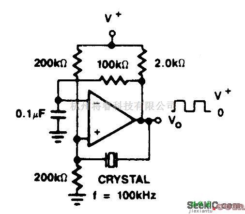 基础电路中的晶控振荡器电路  第1张