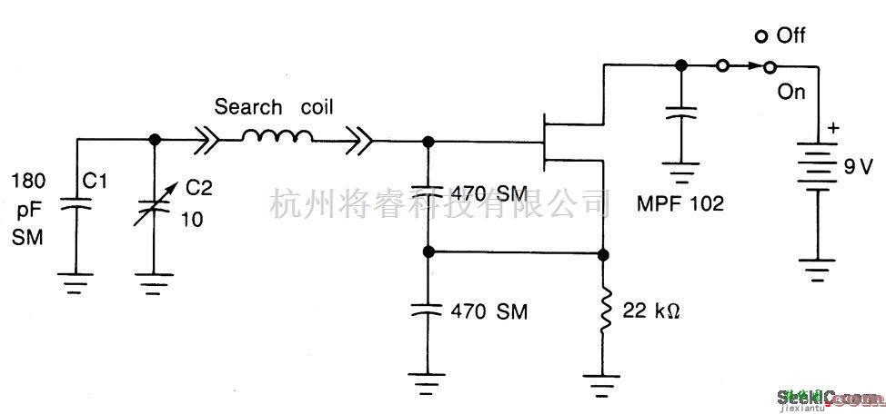 检测电路中的金属探寻器电路  第1张