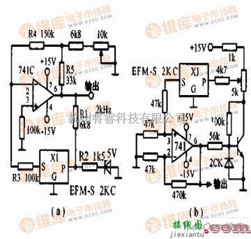 基础电路中的音叉振荡器电路图  第1张