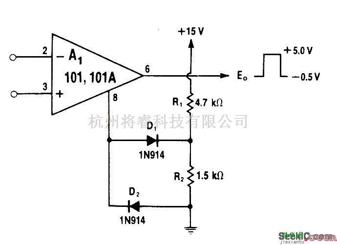 基础电路中的5V固定比较器  第1张