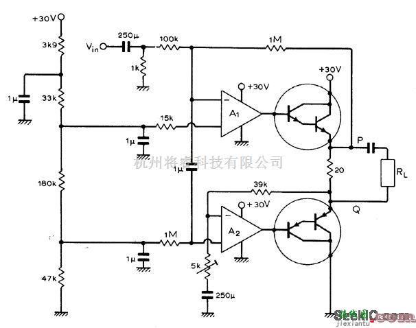 电子管功放中的能消除错误的功放器  第1张