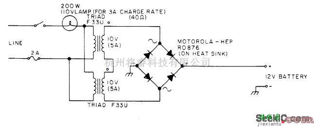 充电电路中的基本的12V充电器  第1张
