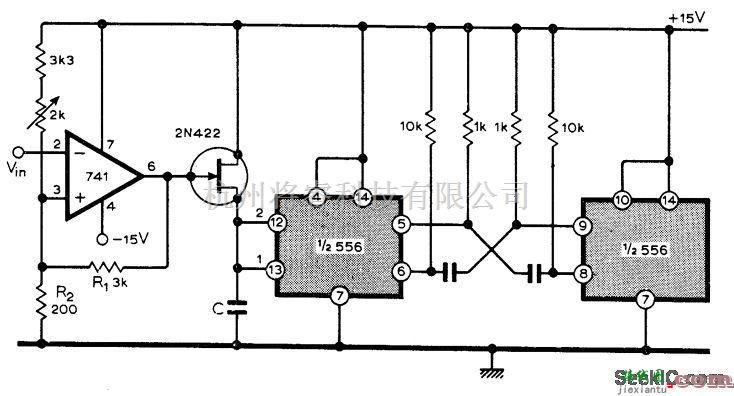 基础电路中的0.1赫兹到1000千赫V/F  第1张