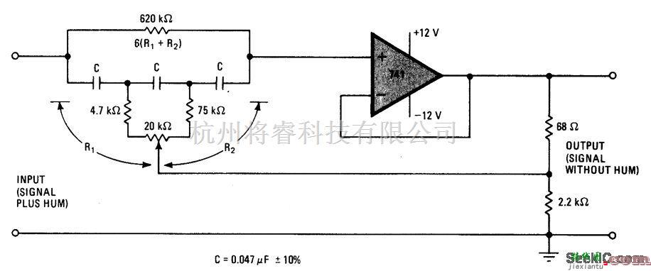 滤波器中的一直活跃的可调陷波滤波器  第1张