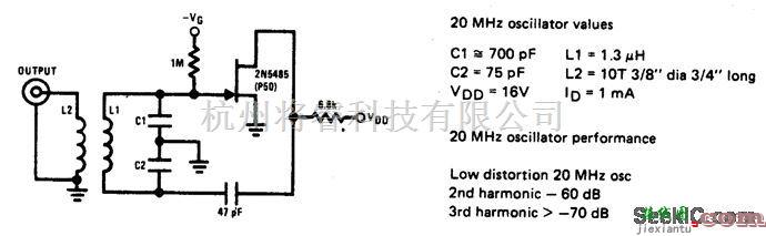 基础电路中的低失真振荡器  第1张